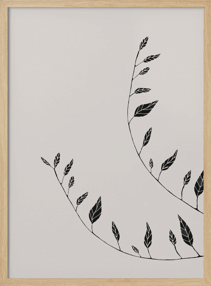 Wavy Branches | Poster