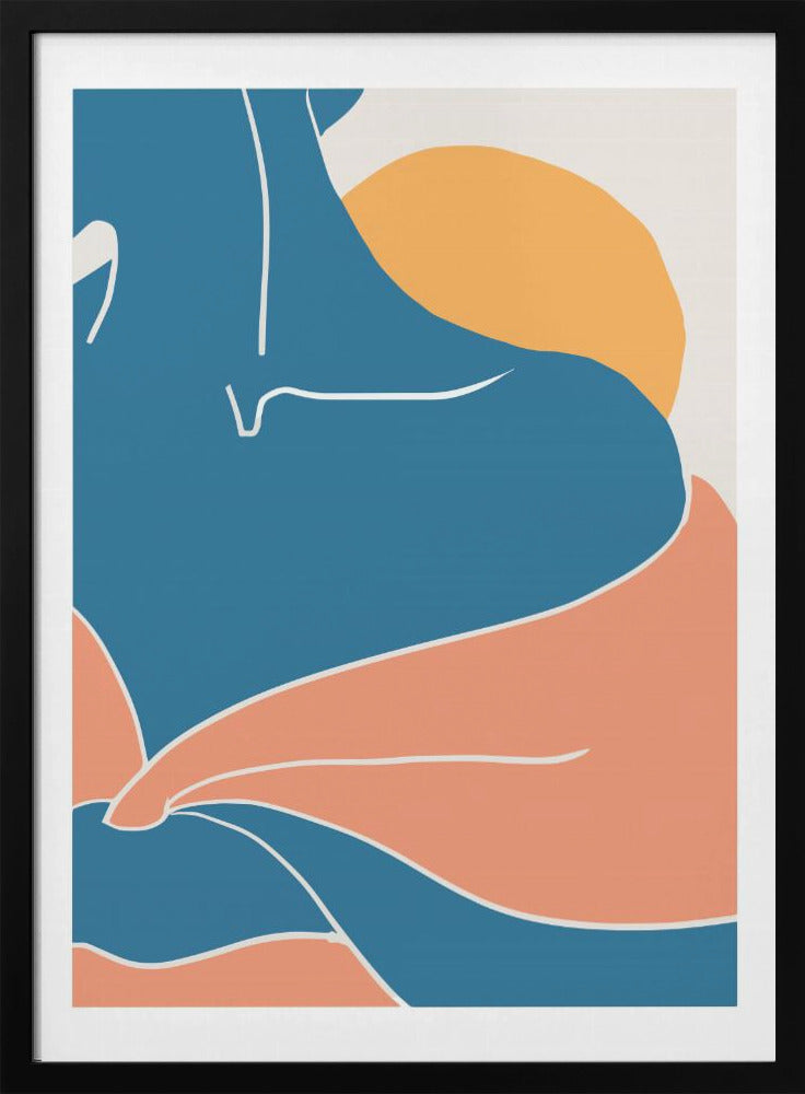 Blue Shoulder | Poster