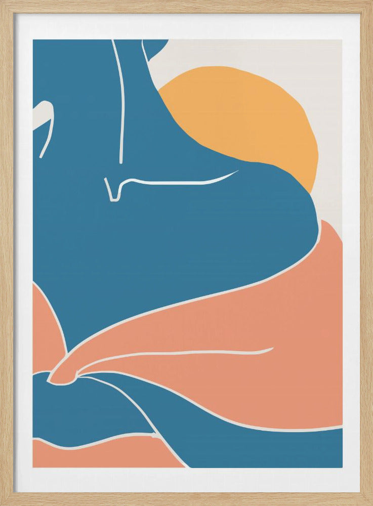 Blue Shoulder | Poster