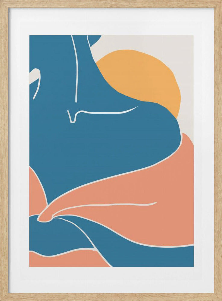 Blue Shoulder | Poster