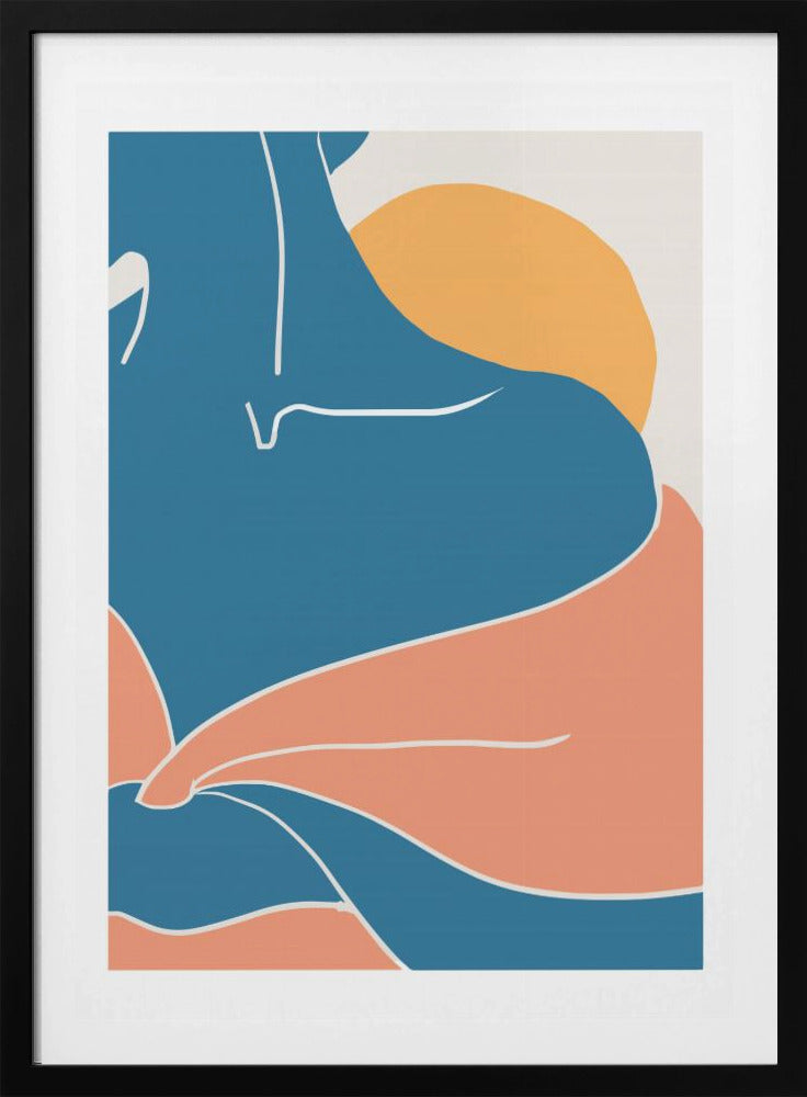 Blue Shoulder | Poster