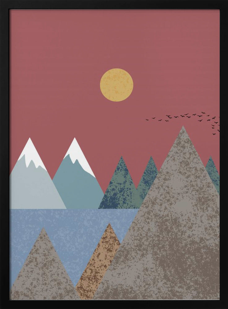 Mountain landscape | Poster