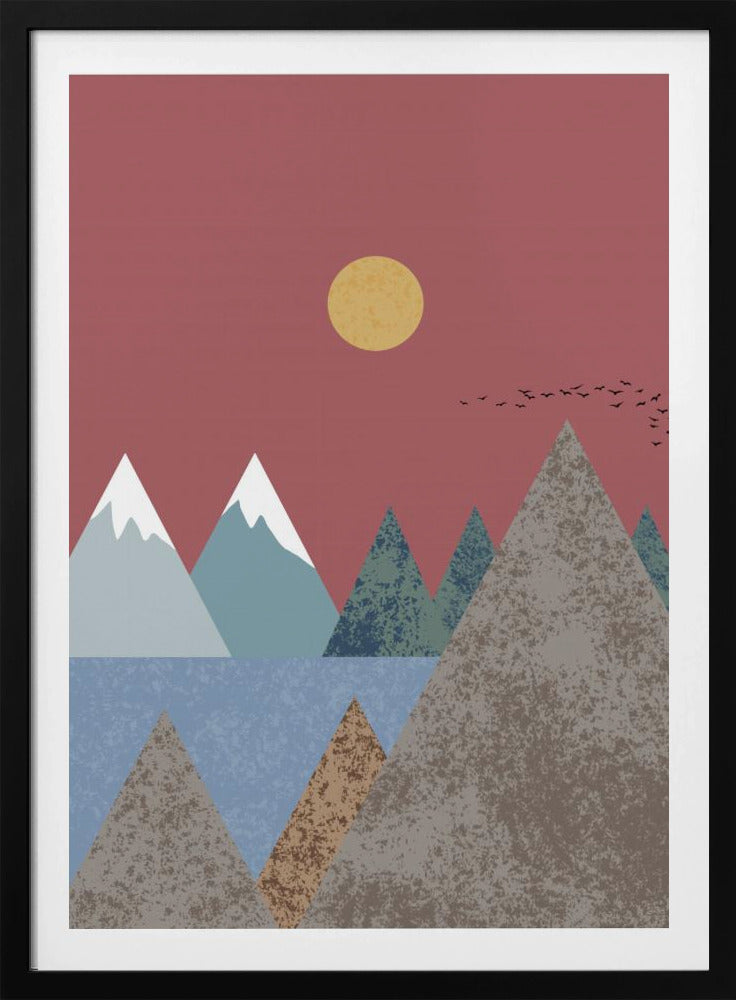 Mountain landscape | Poster