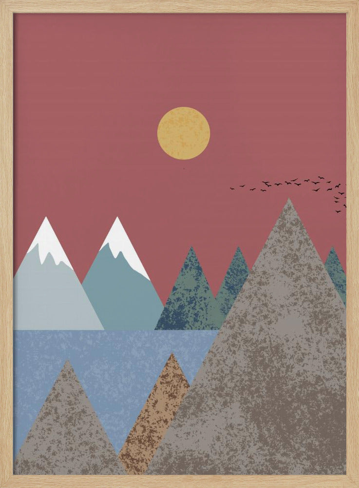 Mountain landscape | Poster