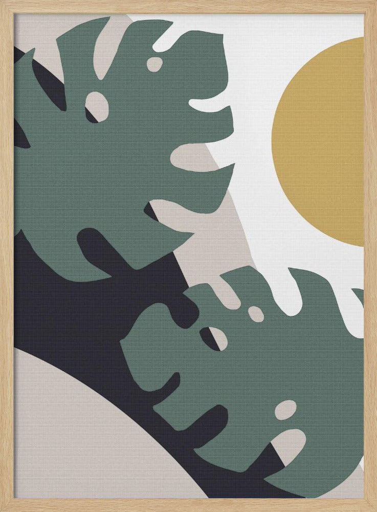 Monstera Cut Out 01 | Poster