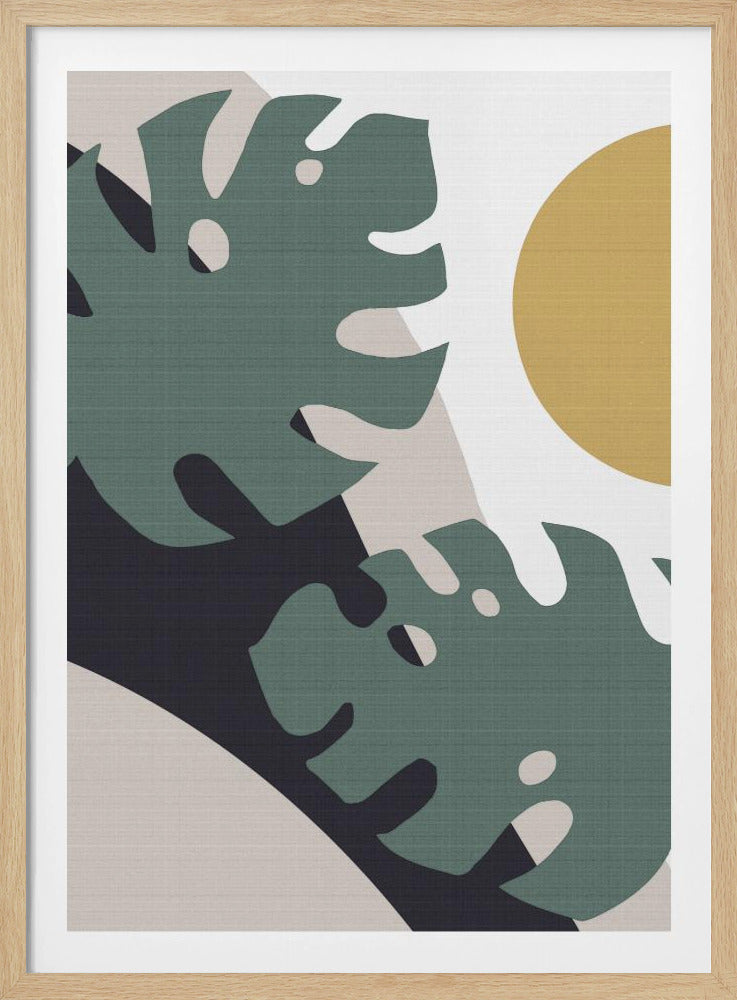 Monstera Cut Out 01 | Poster