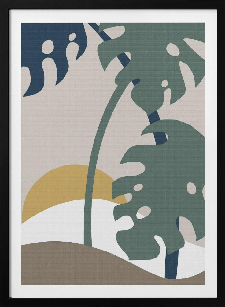 Monstera Cut Out 02 | Poster