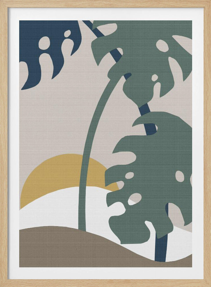 Monstera Cut Out 02 | Poster