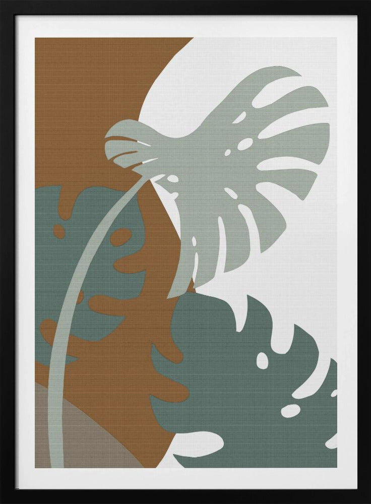 Monstera Cut Out 03 | Poster
