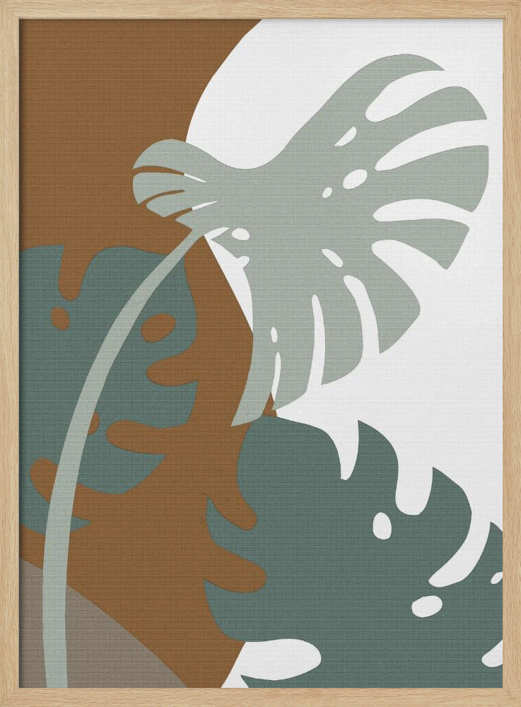 Monstera Cut Out 03 | Poster