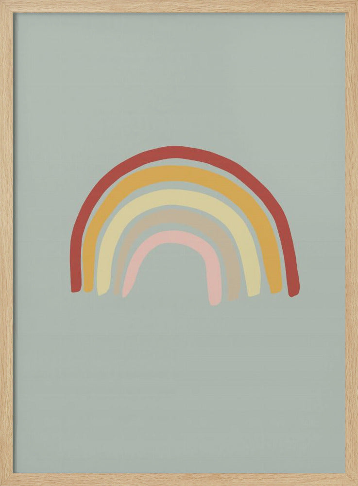 Rainbow Green | Poster
