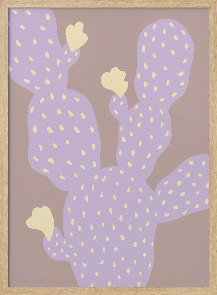 Lilac Cactus | Poster