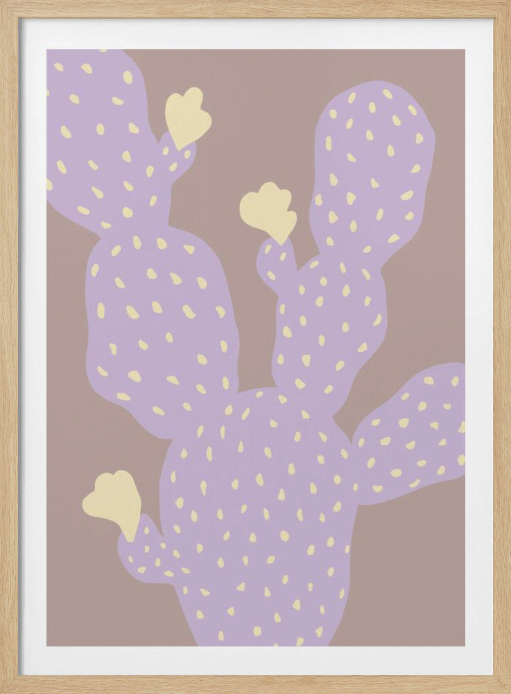 Lilac Cactus | Poster