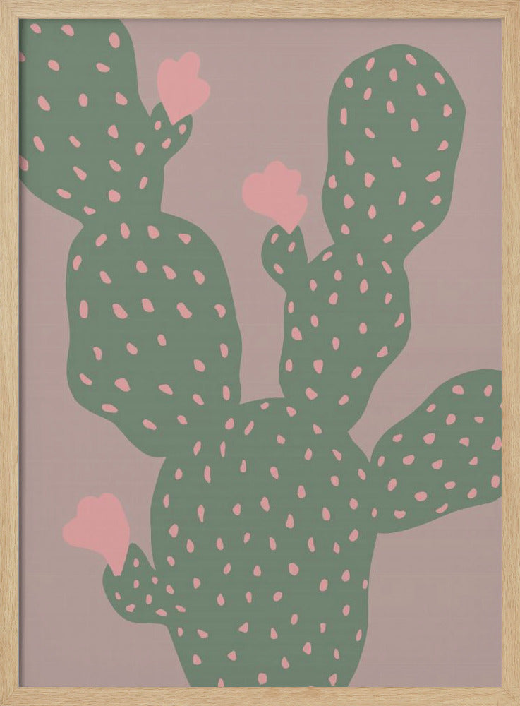Green Cactus | Poster