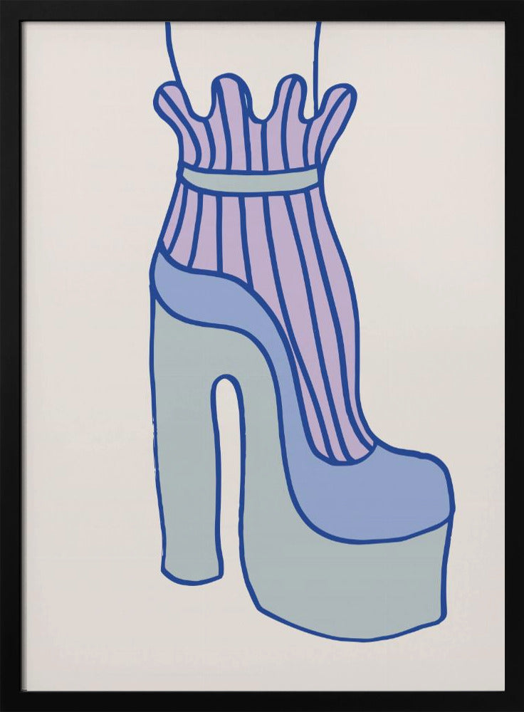 Blue Heel | Poster