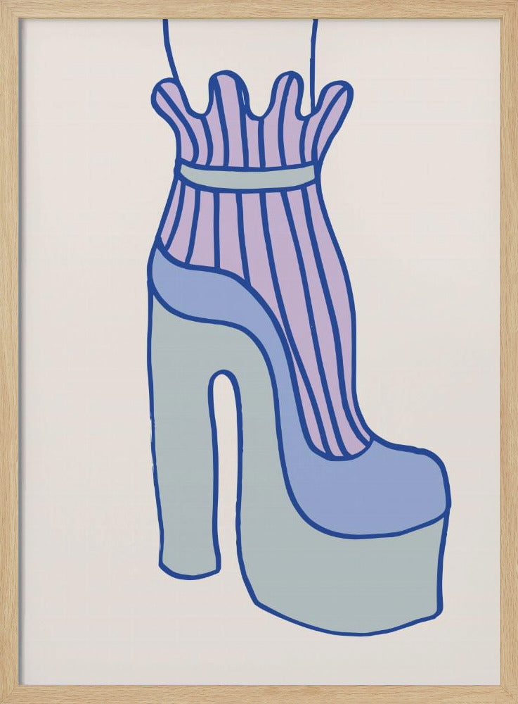 Blue Heel | Poster