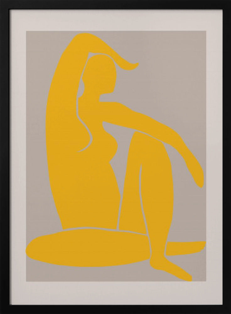 Yellow Figure | Poster