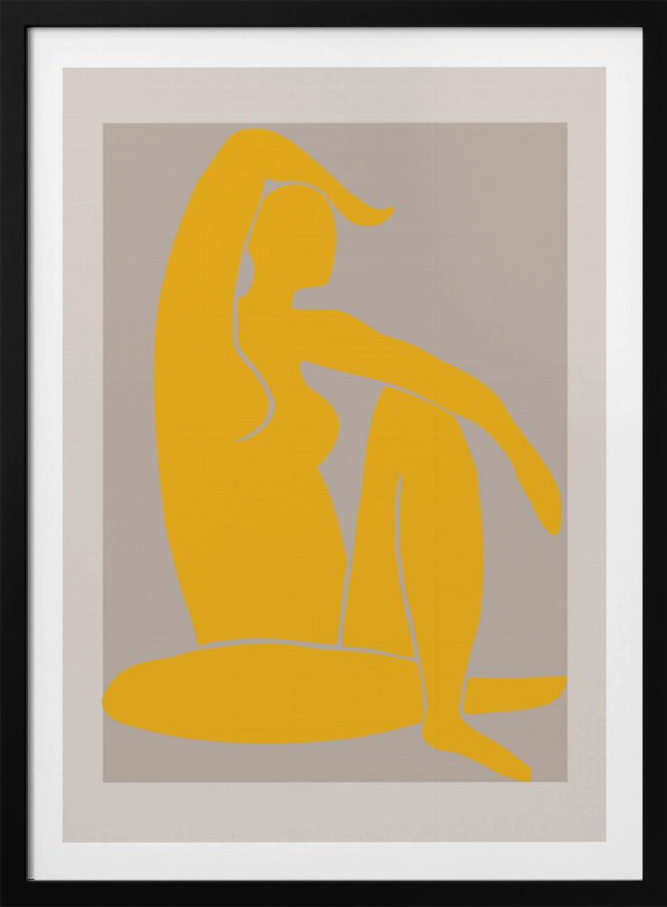 Yellow Figure | Poster