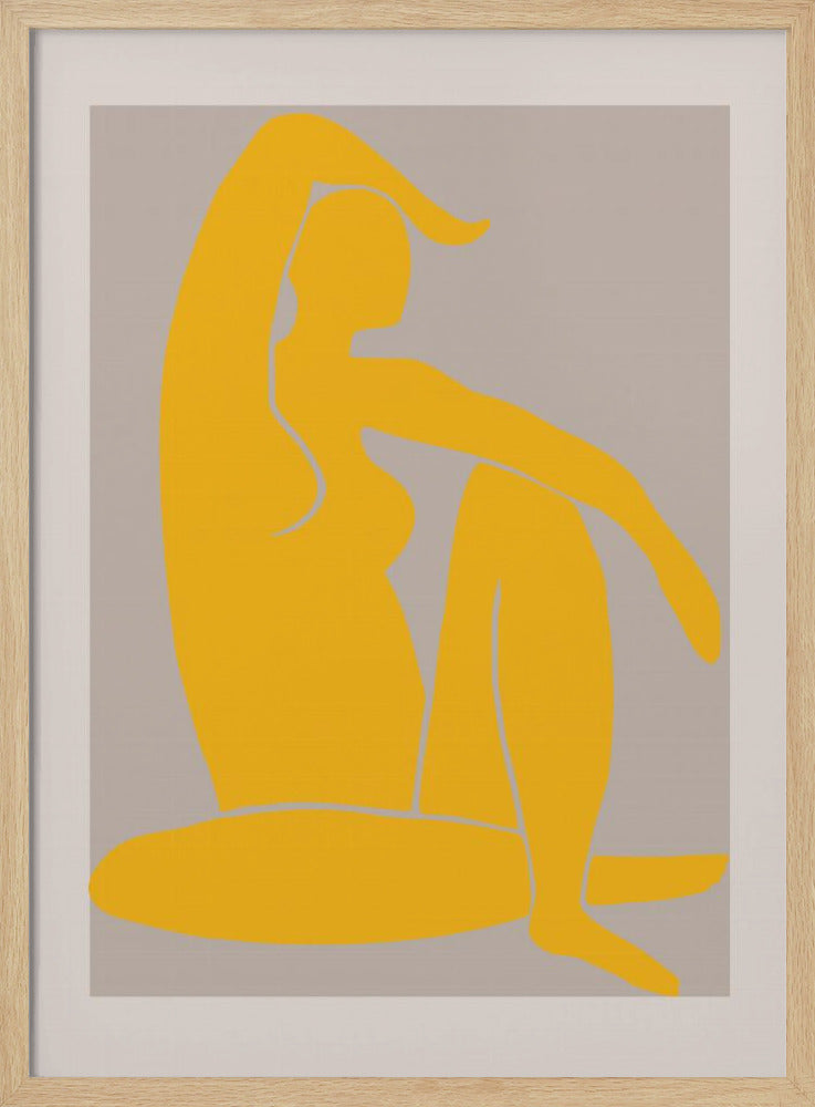 Yellow Figure | Poster