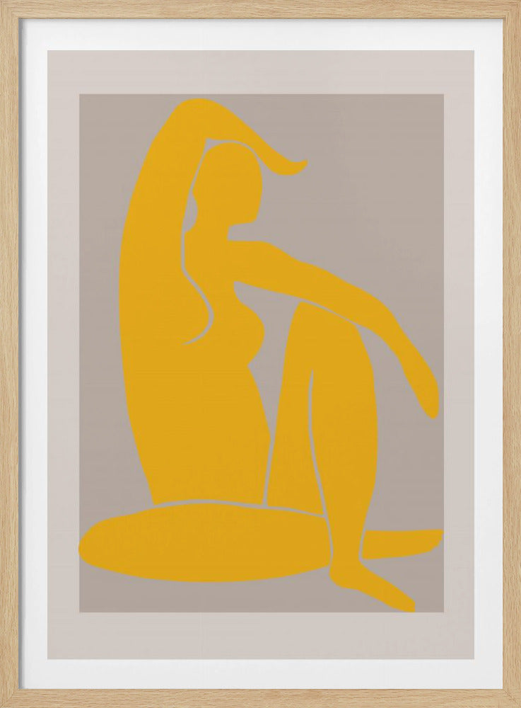Yellow Figure | Poster