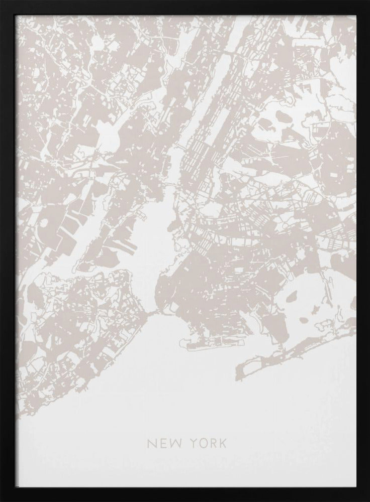 New York Map | Poster