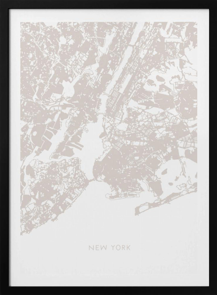New York Map | Poster