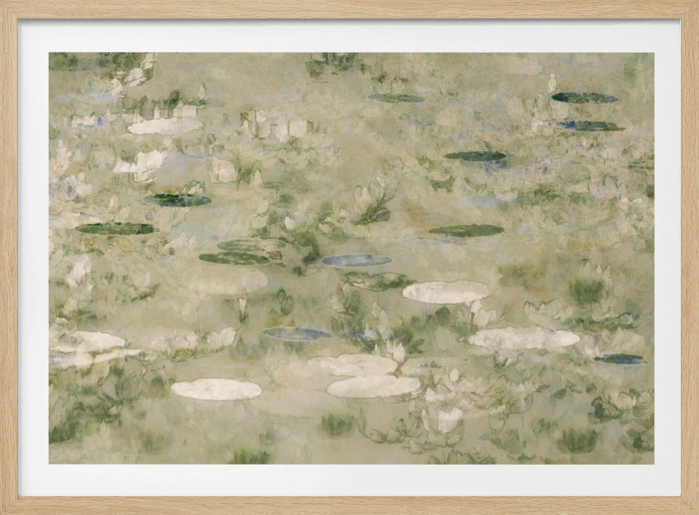 The park pond | Poster