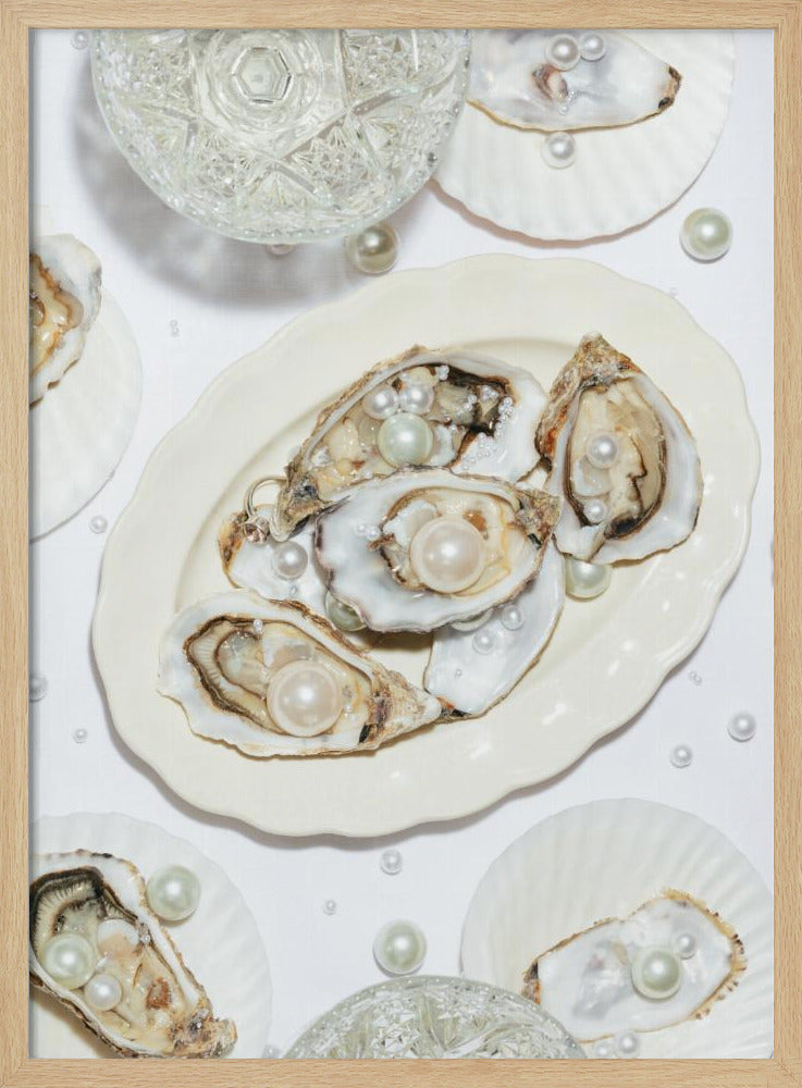 Oysters &amp; Pearls No 03 | Poster