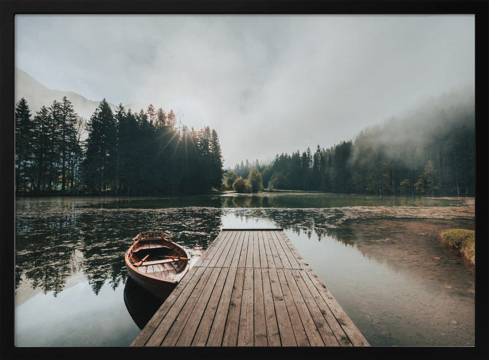 Foggy morning | Poster