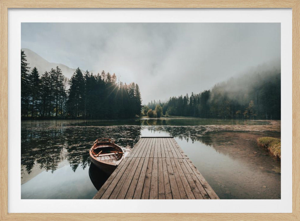 Foggy morning | Poster