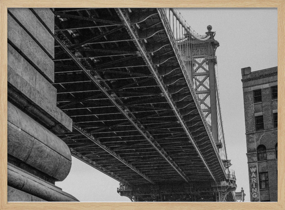 Manhattan Bridge - Brooklyn New York | Poster