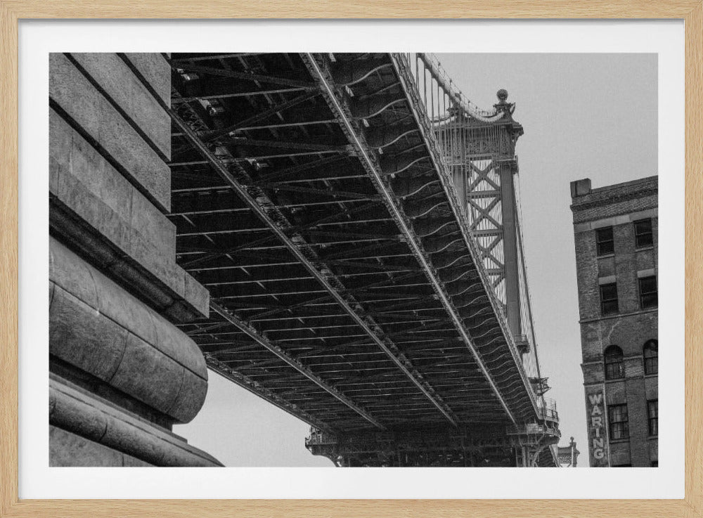 Manhattan Bridge - Brooklyn New York | Poster