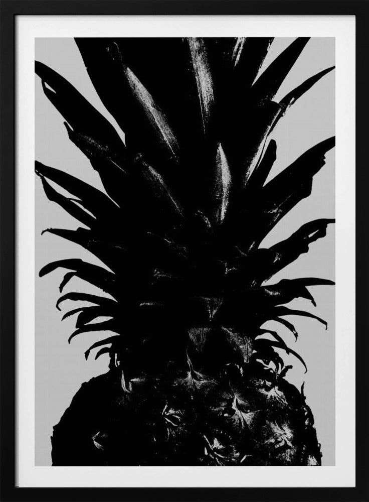 Pineapple bw | Poster