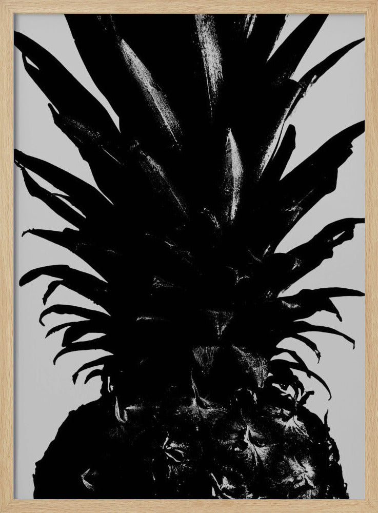 Pineapple bw | Poster