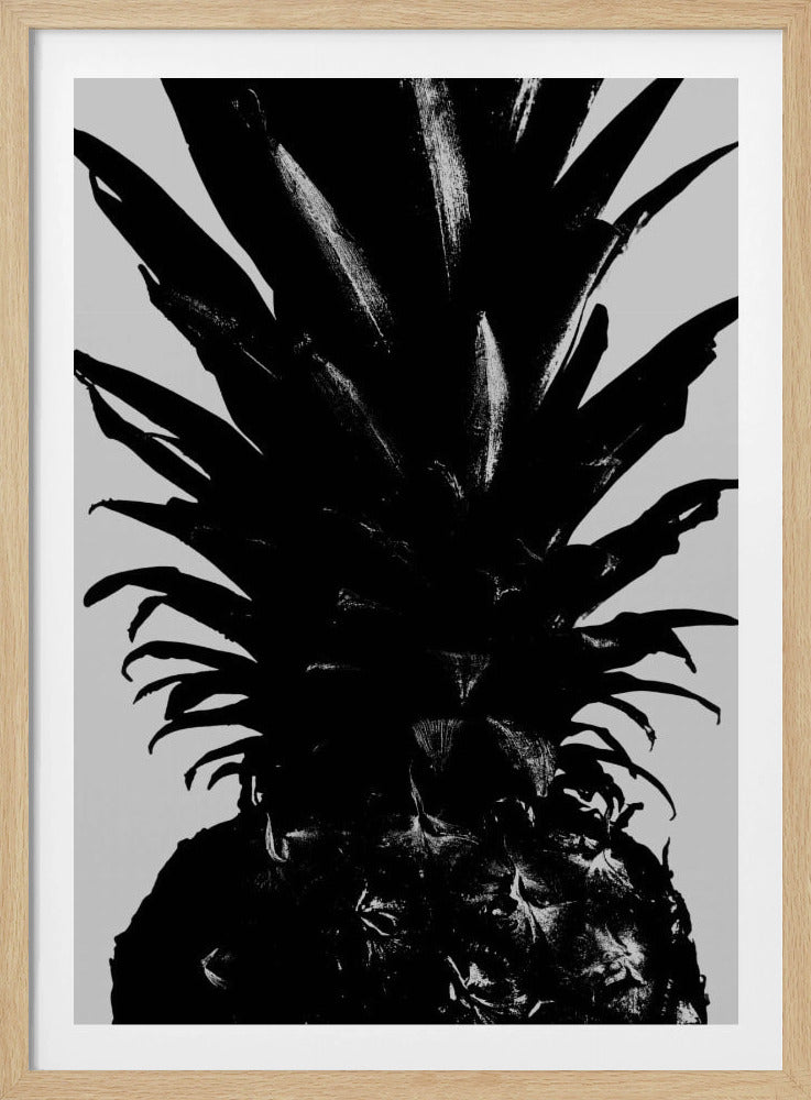 Pineapple bw | Poster