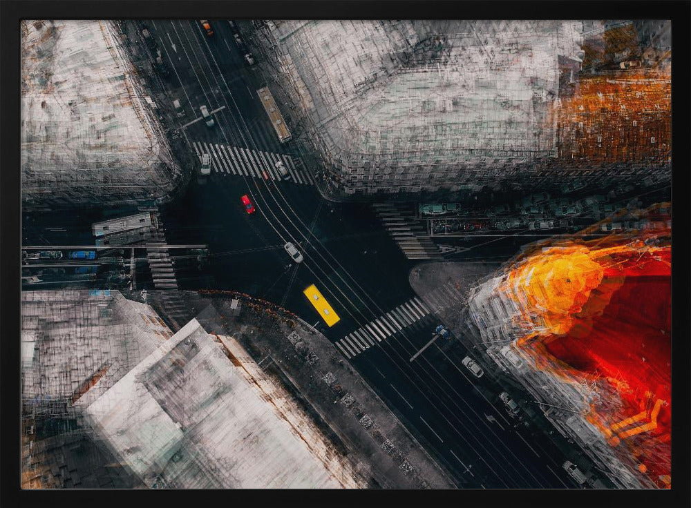 Moscow crossroad | Poster