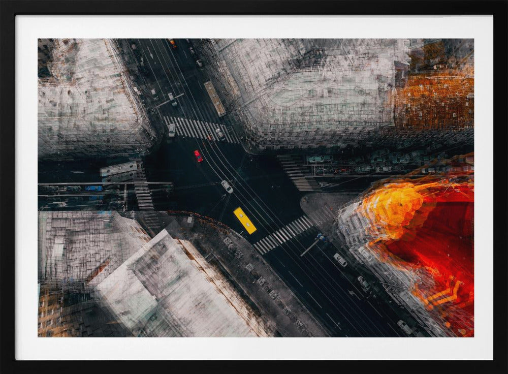 Moscow crossroad | Poster