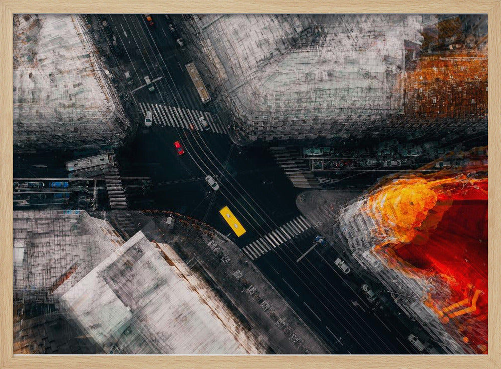 Moscow crossroad | Poster