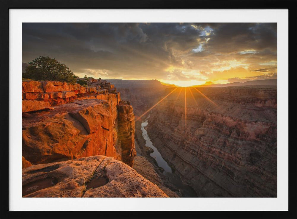 Sunrise Over The Grand Canyon | Poster