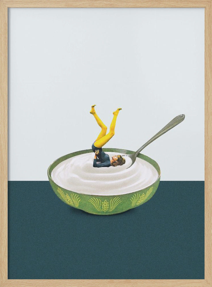 Yoga in my yogurt | Poster