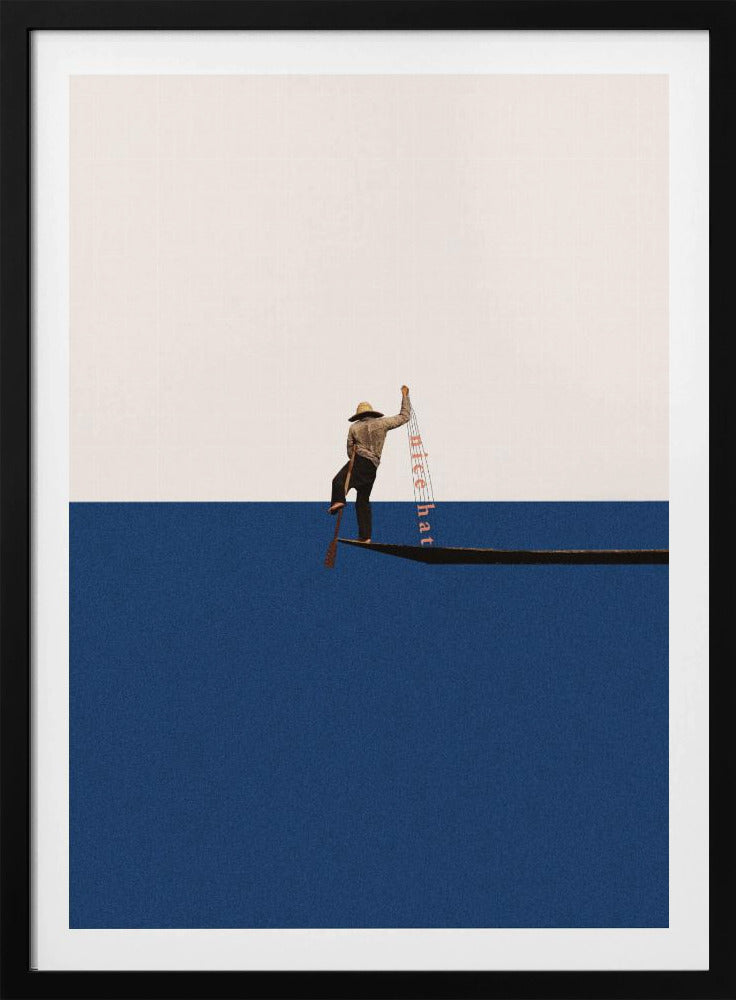 Fishing for compliments | Poster