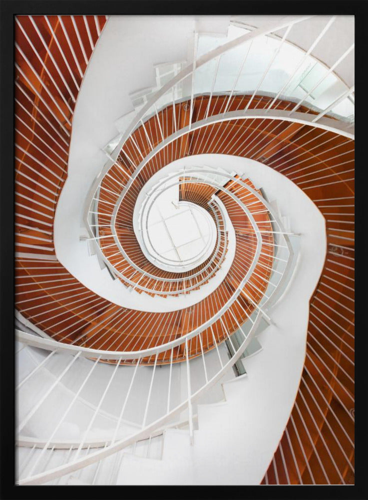 木制螺旋楼梯 | Poster