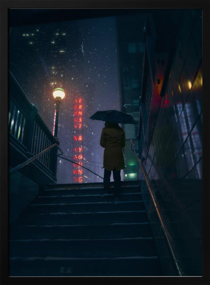 Exiting to the Storm | Poster