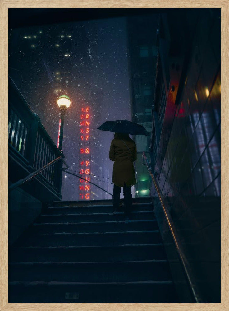 Exiting to the Storm | Poster