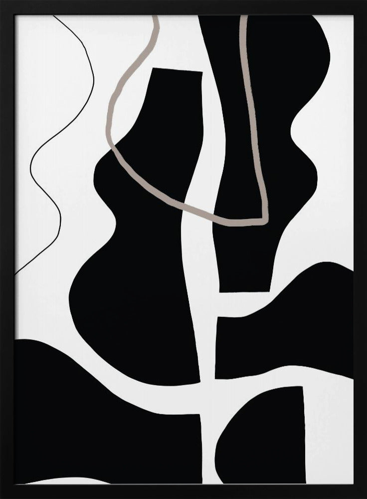 Flowing Silhouettes | Poster