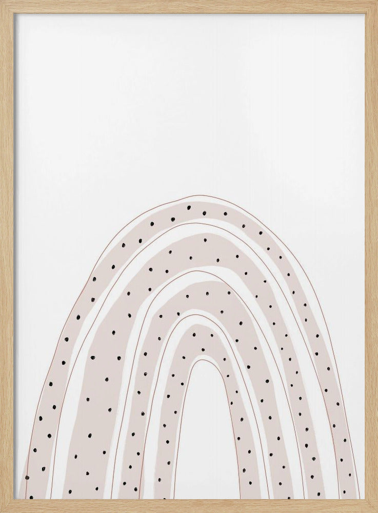 Dotted Arched Elegance | Poster