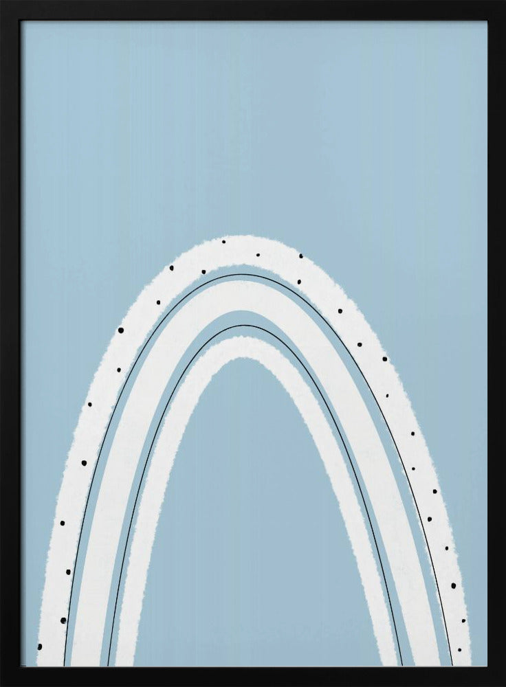 Black and White Rainbow | Poster