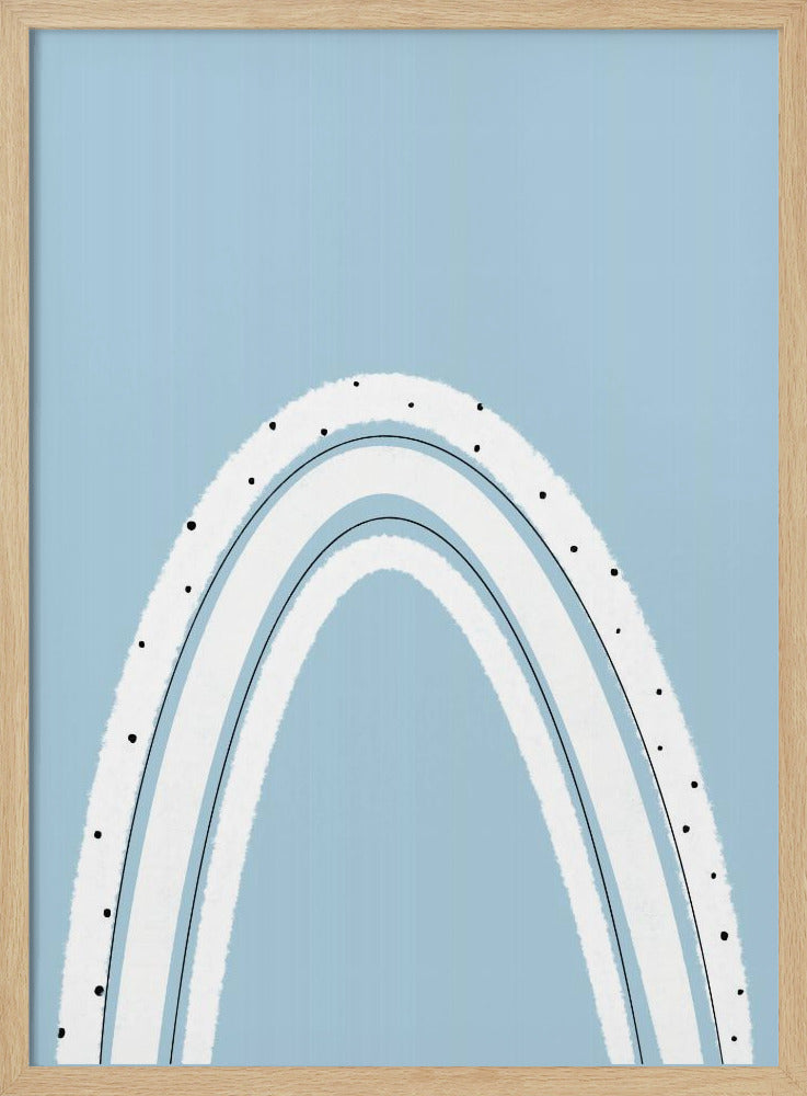 Black and White Rainbow | Poster