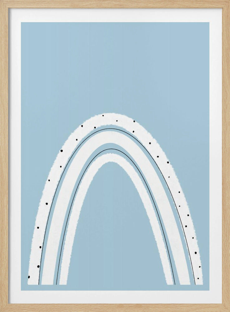 Black and White Rainbow | Poster