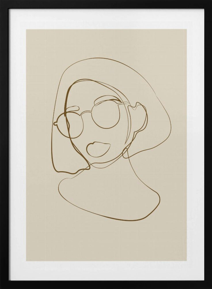 Female portrait | Poster